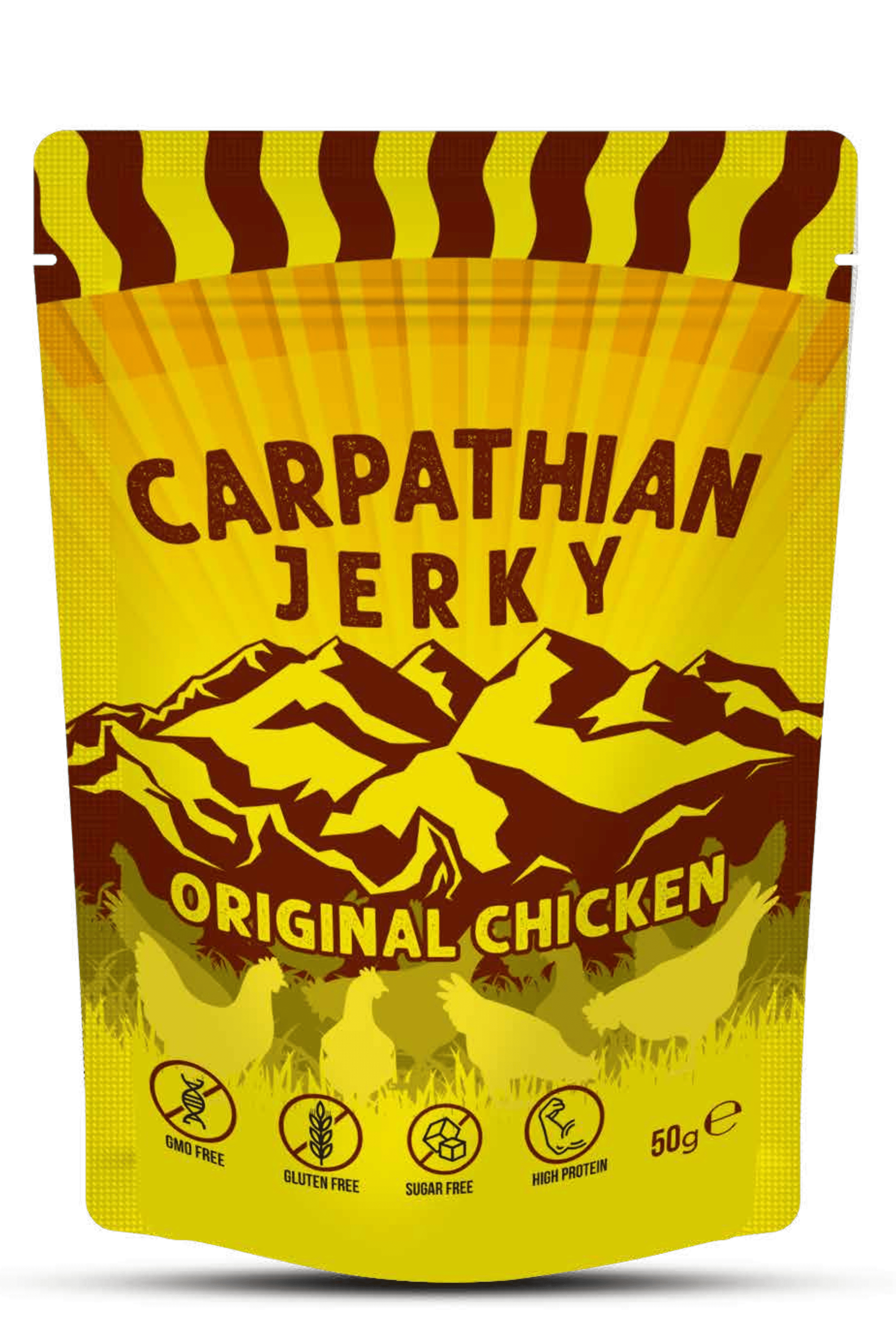 Carpathian Jerky Poulet Original - Carpathian Jerky