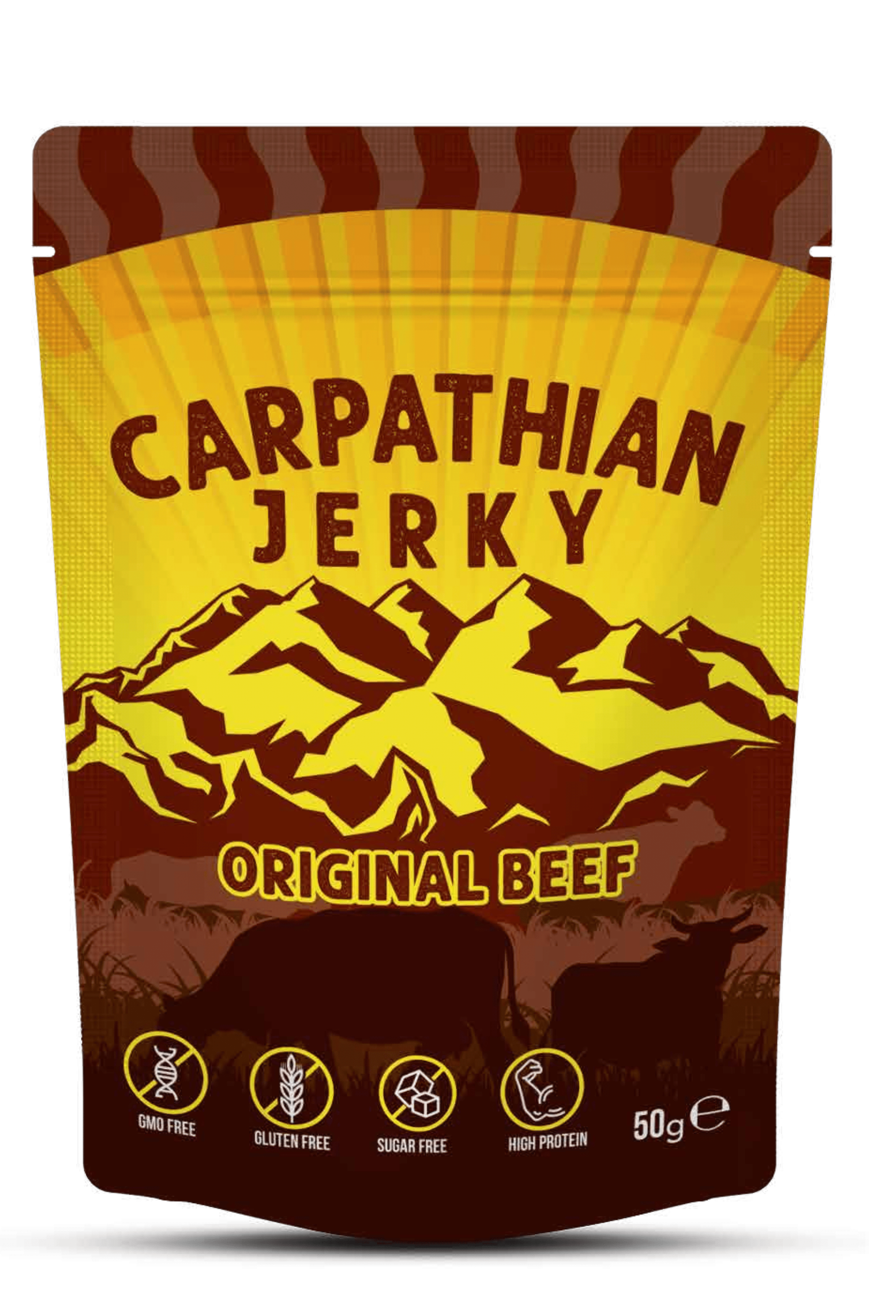 Carpathian Jerky Original Bœuf - Carpathian Jerky