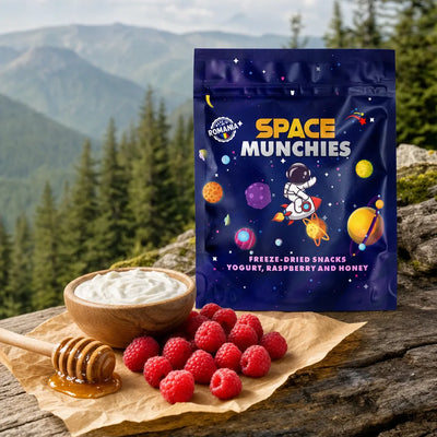 Space Munchies Yaourt Lyophilisé Framboise & Miel